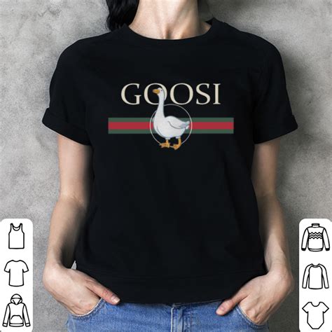 goosi gucci shirt|Gucci logo t shirt.